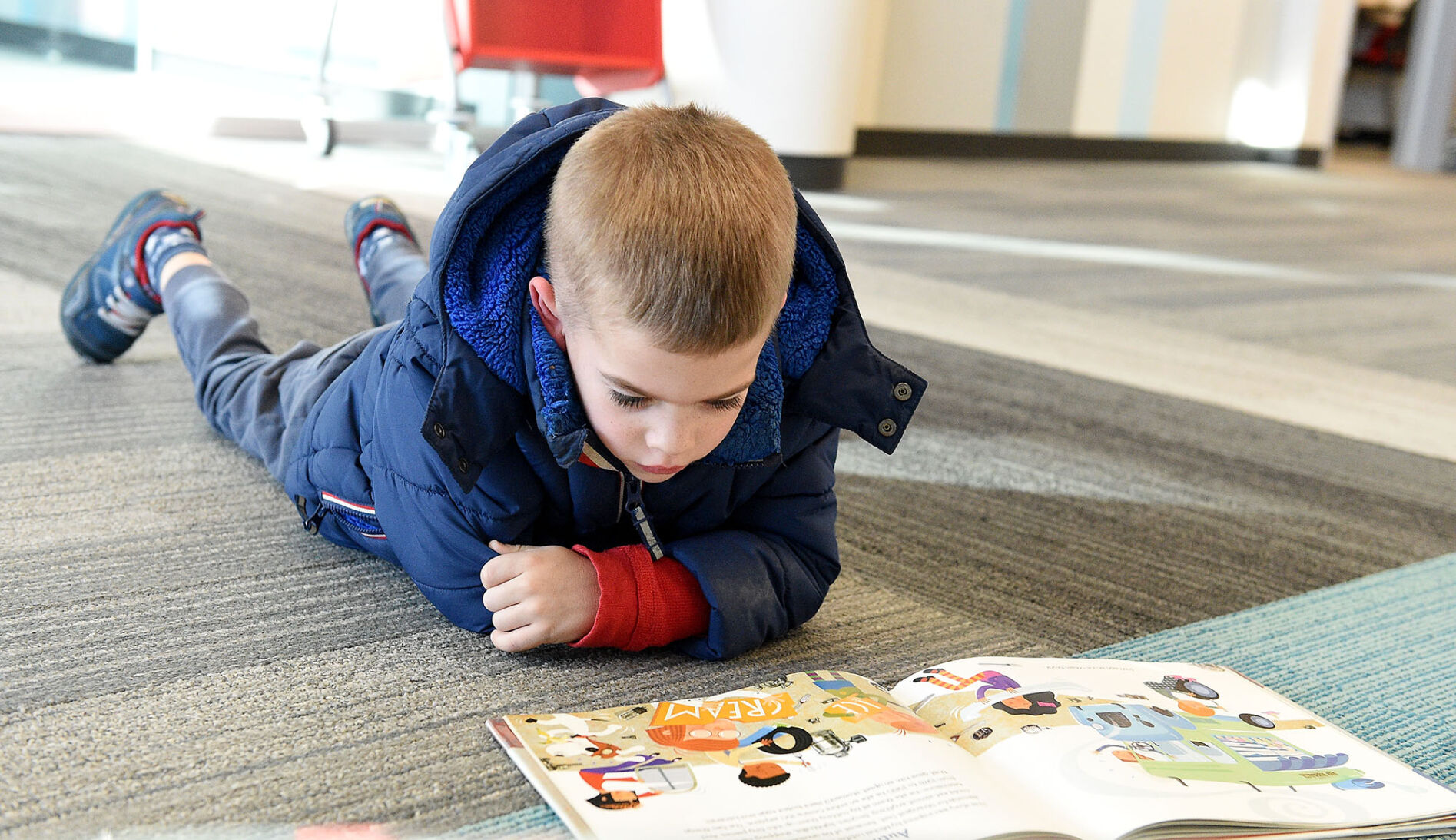 WARMING UP TO A GOOD BOOK